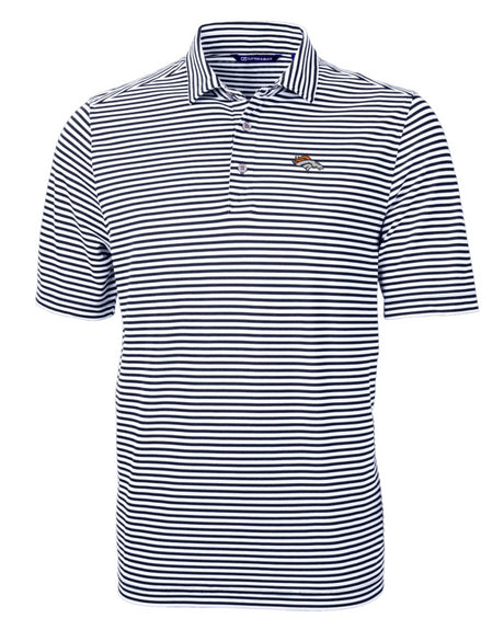 Broncos Virtue Eco Pique Stripe Recycled Polo