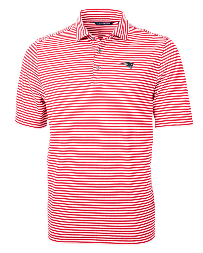 Patriots Virtue Eco Pique Stripe Recycled Polo