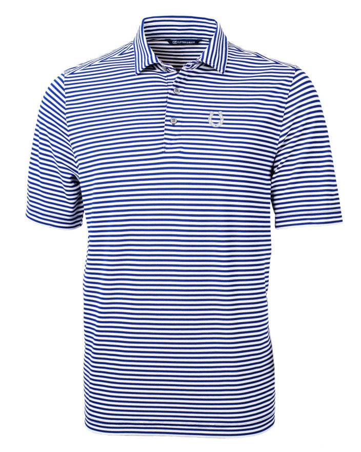 Colts Virtue Eco Pique Stripe Recycled Polo