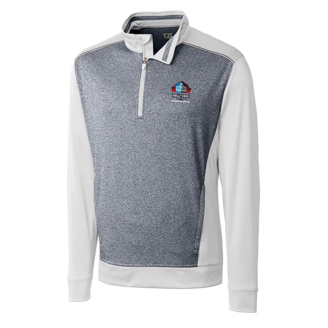 Hall of Fame Cutter & Buck Replay Half-Zip Pullover - White