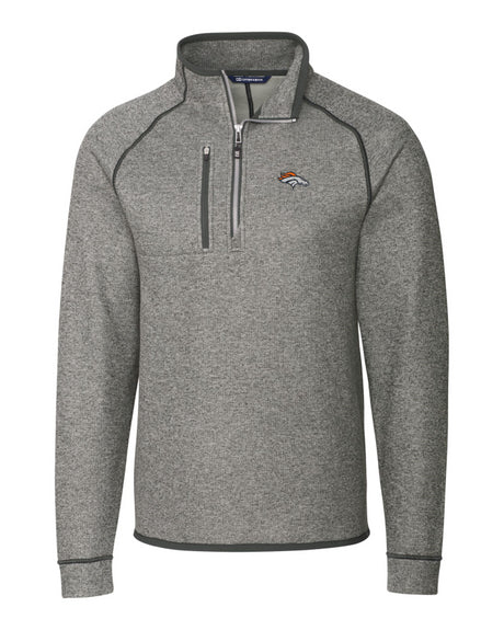 Broncos Mainsail Sweater Knit Half Zip Jacket