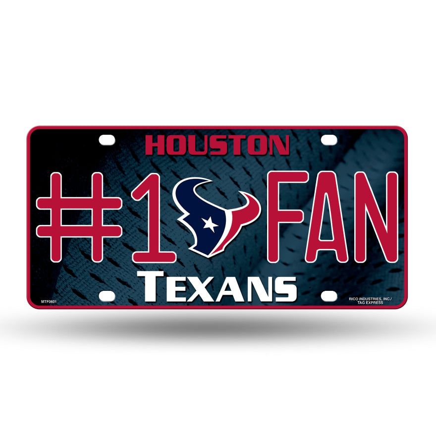 Texans License Plate – Pro Football Hall of Fame