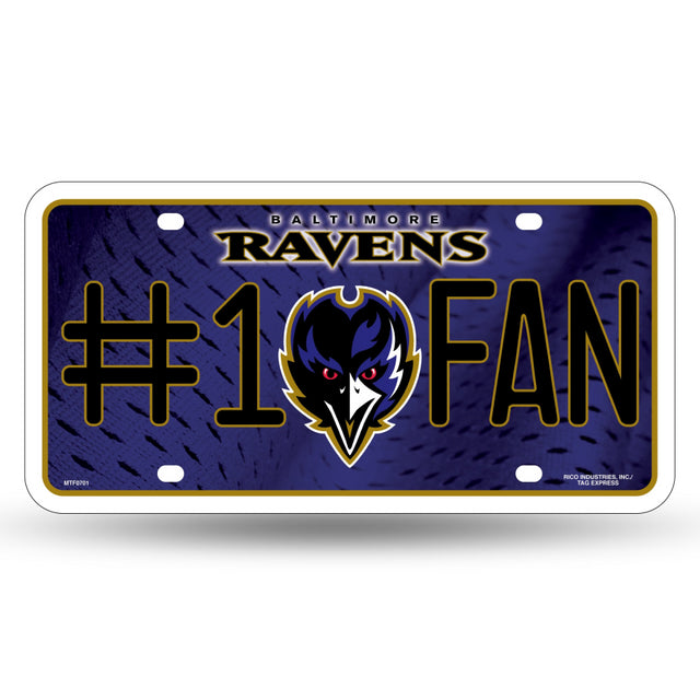 Ravens License Plate