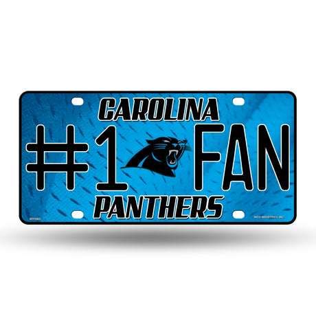 Panthers License Plate
