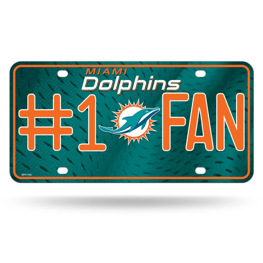 Dolphins License Plate