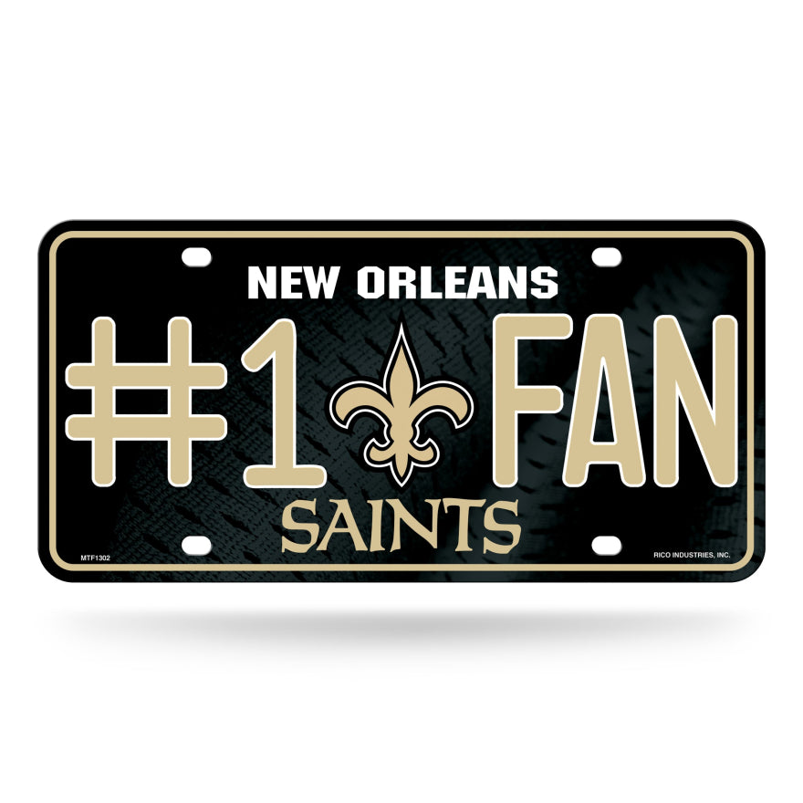 Saints License Plate