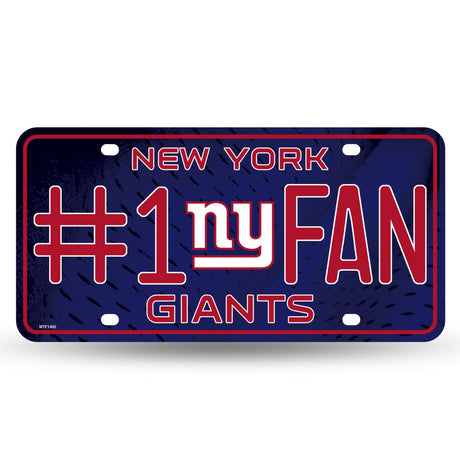 Giants License Plate