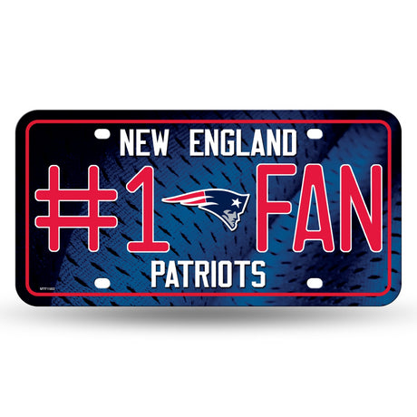 Patriots License Plate