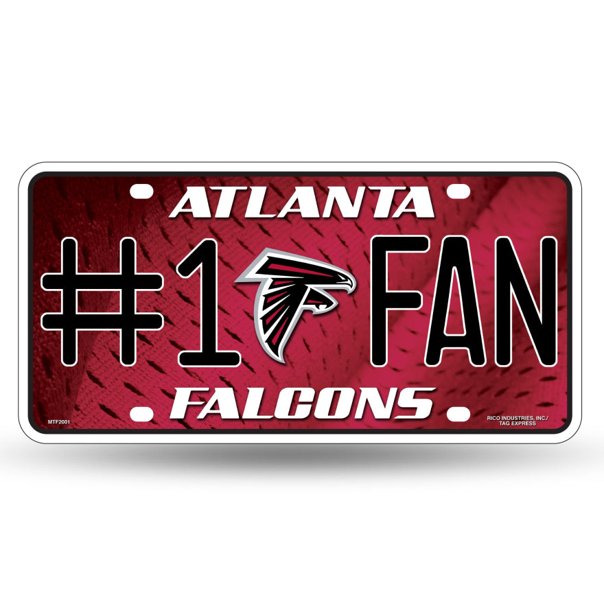 Falcons License Plate