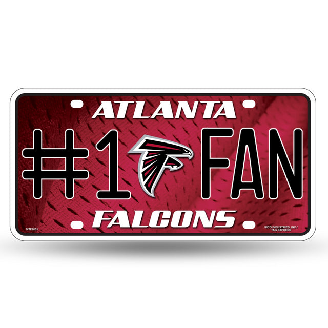 Falcons License Plate