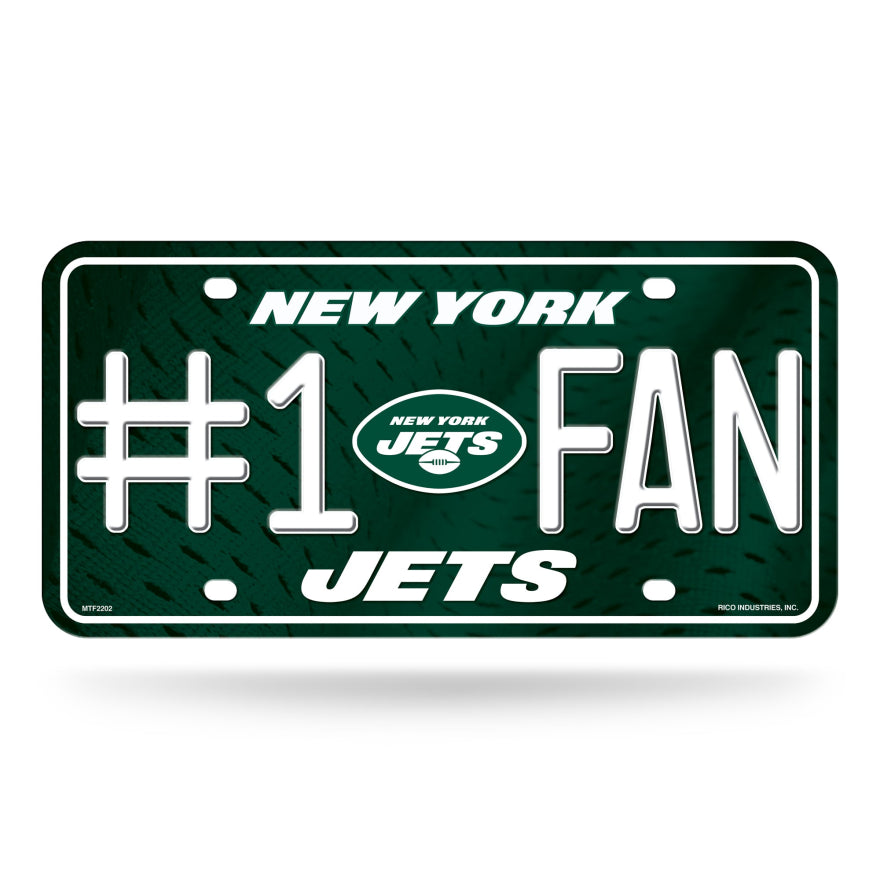 Jets License Plate