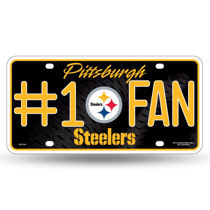 Steelers License Plate