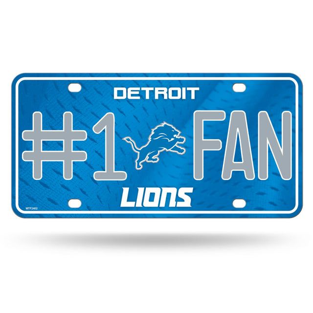 Lions License Plate