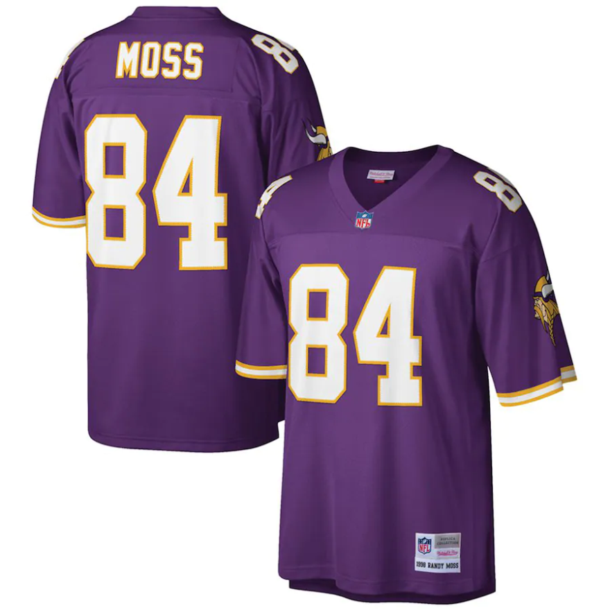 Vikings Randy Moss Men's Mitchell & Ness Legacy Jersey 1998 – Pro Vikings Randy Moss Men's Mitchell & Ness Legacy Jersey 1998 – Pro