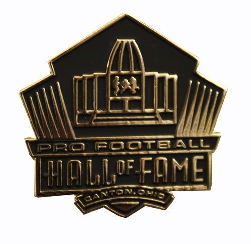 Hall Of Fame Misty Black and Gold Pin – Pro Football Hall of Fame