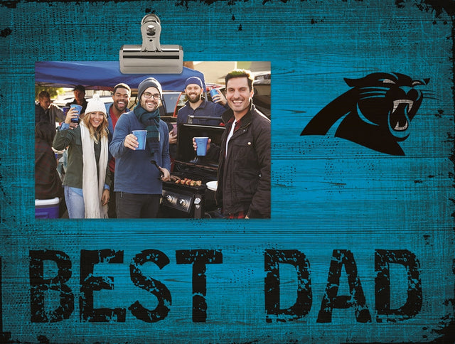Panthers Best Dad Clip Frame