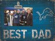 Lions Best Dad Clip Frame