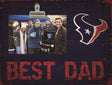 Texans Best Dad Clip Frame