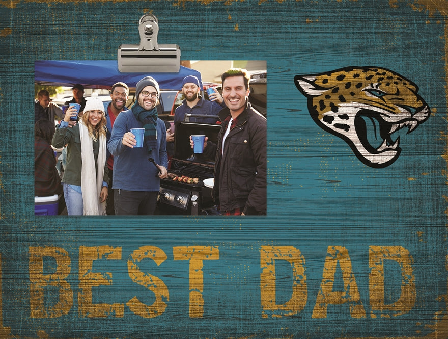 Jaguars Best Dad Clip Frame
