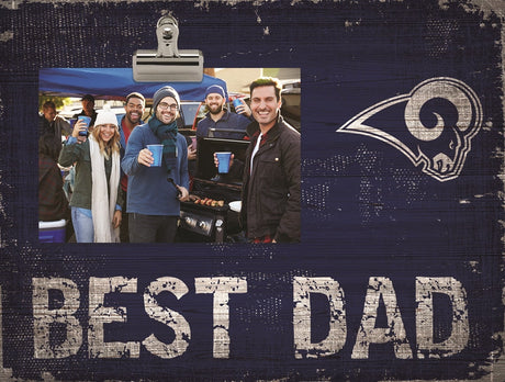 Rams Best Dad Clip Frame