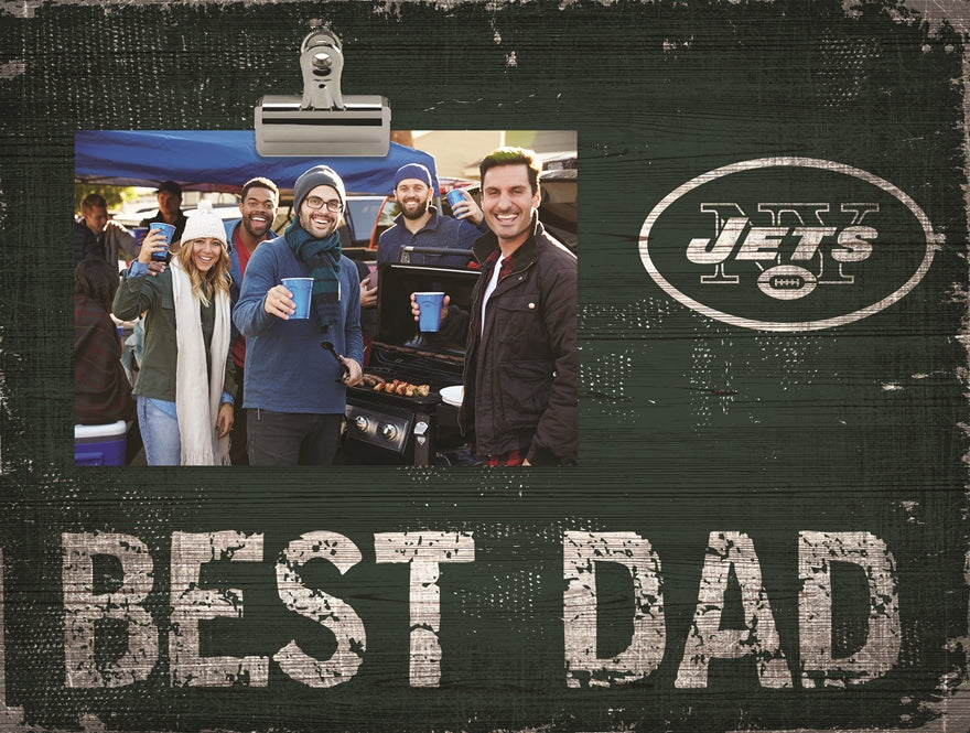 Jets Best Dad Clip Frame