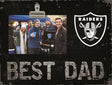 Raiders Best Dad Clip Frame