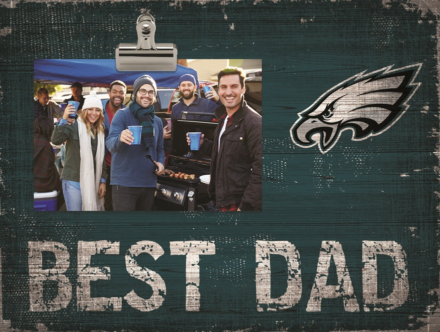 Eagles Best Dad Clip Frame