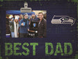 Seahawks Best Dad Clip Frame