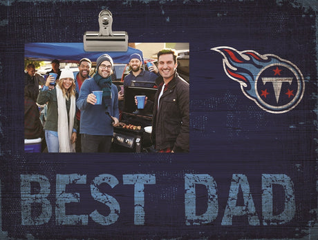 Titans Best Dad Clip Frame