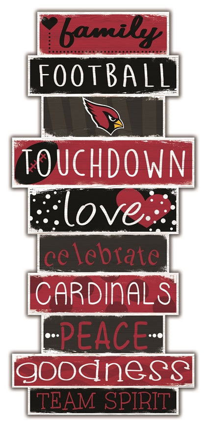 Cardinals Celebrations Stack 24" Sign