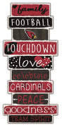 Cardinals Celebrations Stack 24" Sign