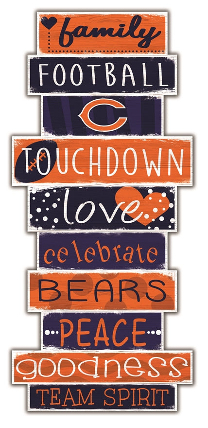 Bears Celebrations Stack 24" Sign