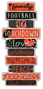 Bengals Celebrations Stack 24" Sign