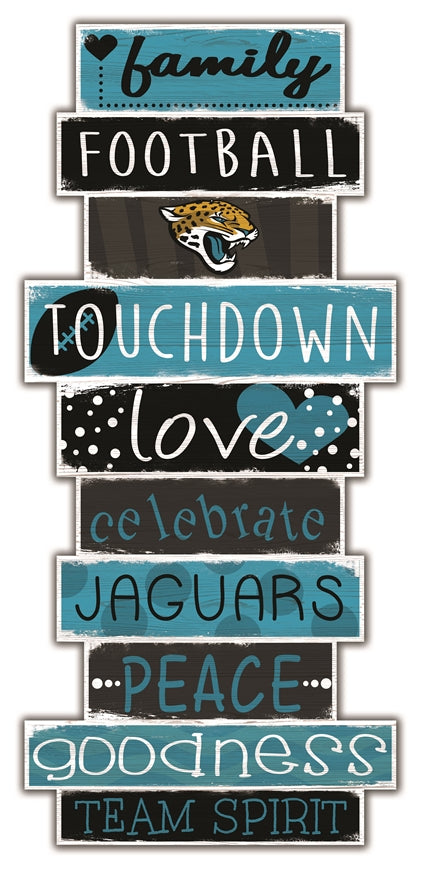 Jaguars Celebrations Stack 24" Sign