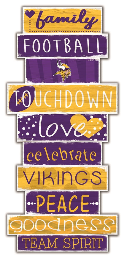 Vikings Celebrations Stack 24" Sign