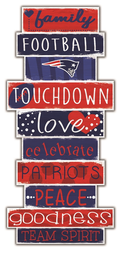 Patriots Celebrations Stack 24" Sign