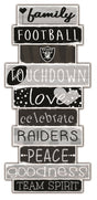 Raiders Celebrations Stack 24" Sign