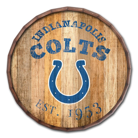 Colts 24'' Established Date Barrel Top