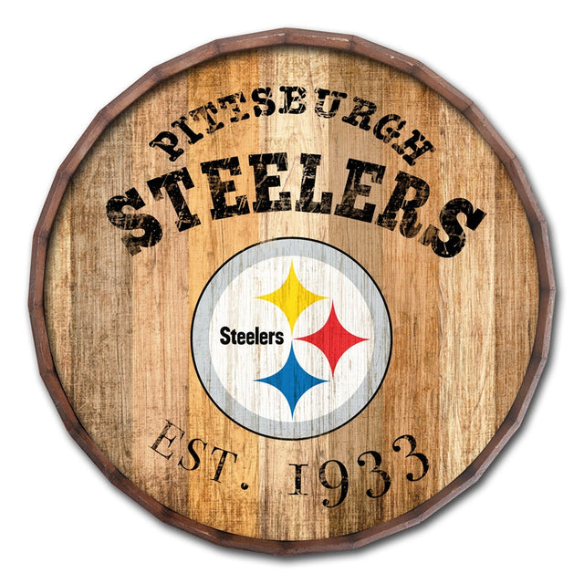 Steelers 24'' Established Date Barrel Top
