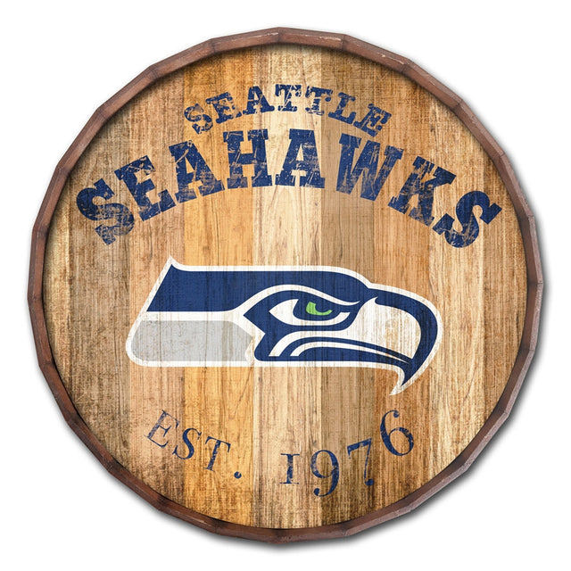 Seahawks 24'' Established Date Barrel Top