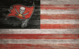 Buccaneers 11'' x 19'' Distressed Flag Sign