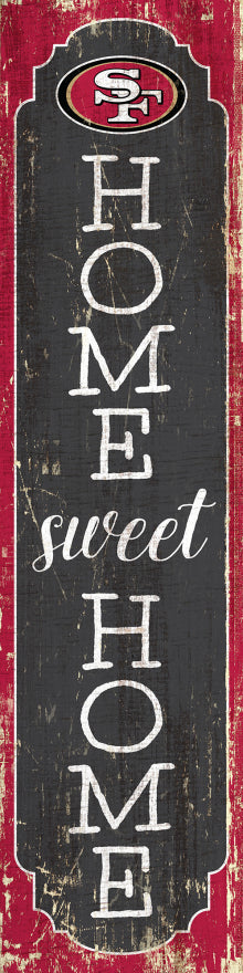 49ers 48" Home Sweet Home Leaner