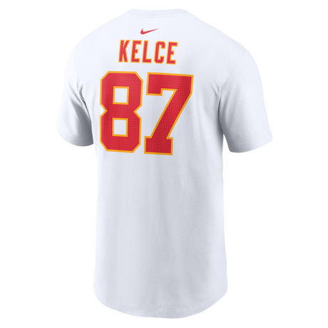 Chiefs Travis Kelce Super Bowl LVIII (58) Name and Number T-Shirt
