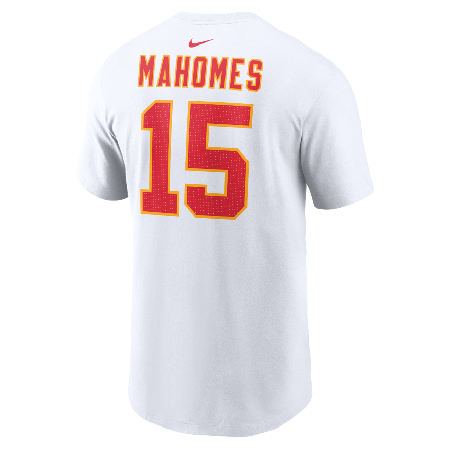 Chiefs Patrick Mahomes Super Bowl LVIII (58) Name and Number T-Shirt