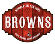 Browns 24" Homegating Tavern Sign