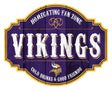 Vikings 24" Homegating Tavern Sign