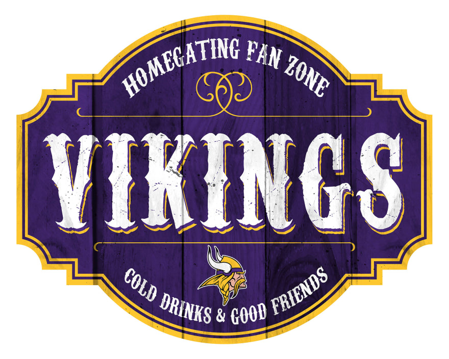 Vikings 24" Homegating Tavern Sign