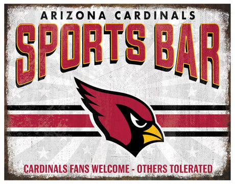 Cardinals Team Sports Bar Sign