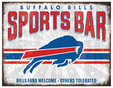 Bills Team Sports Bar Sign