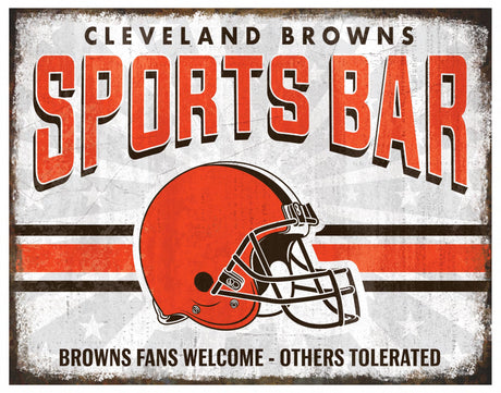 Browns Team Sports Bar Sign